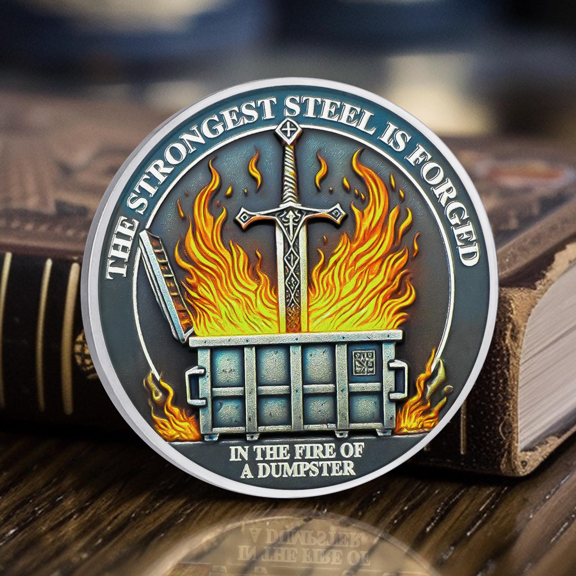 Dumpster Fire Challenge Coin