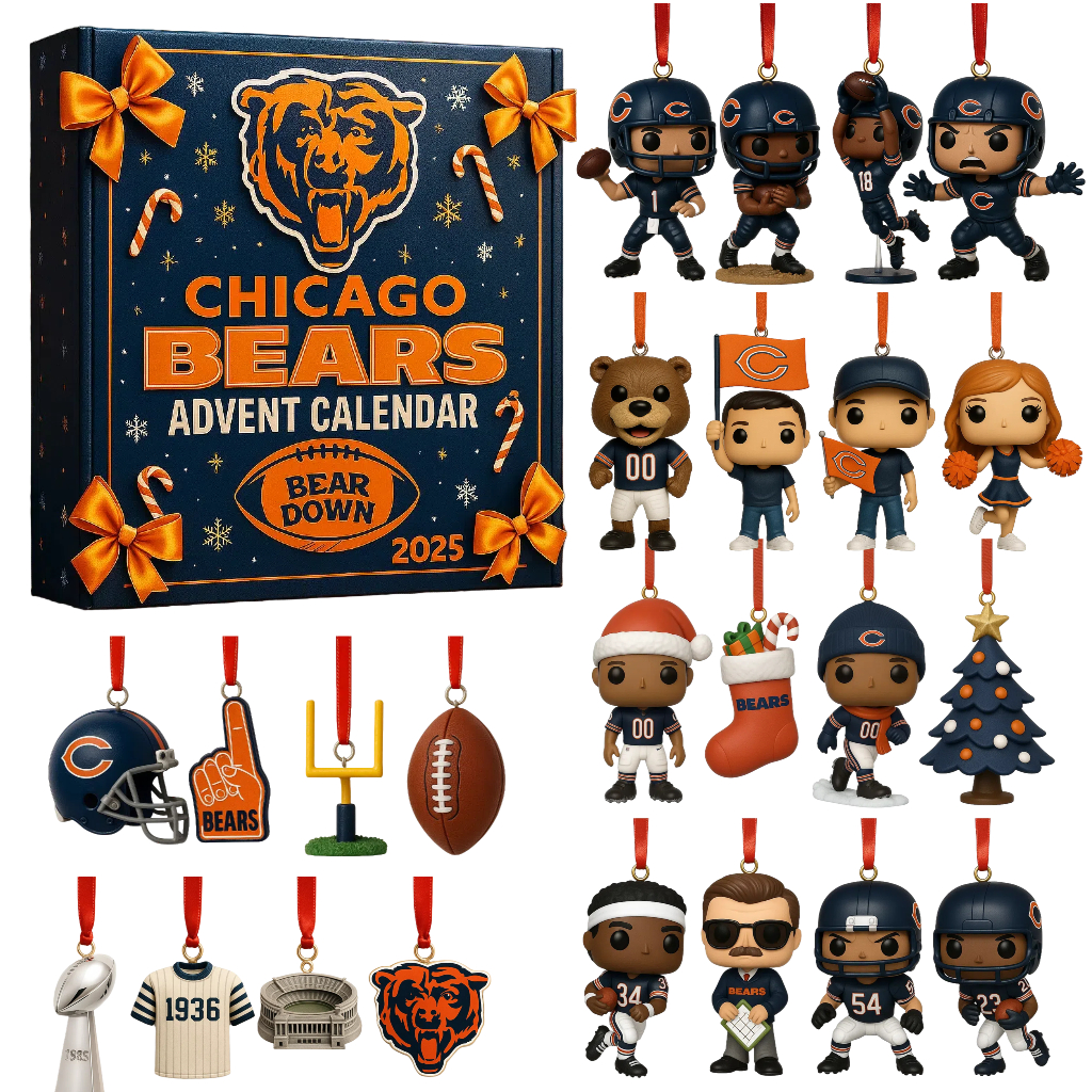 🏈 Chicago Bears Advent Calendar 2025