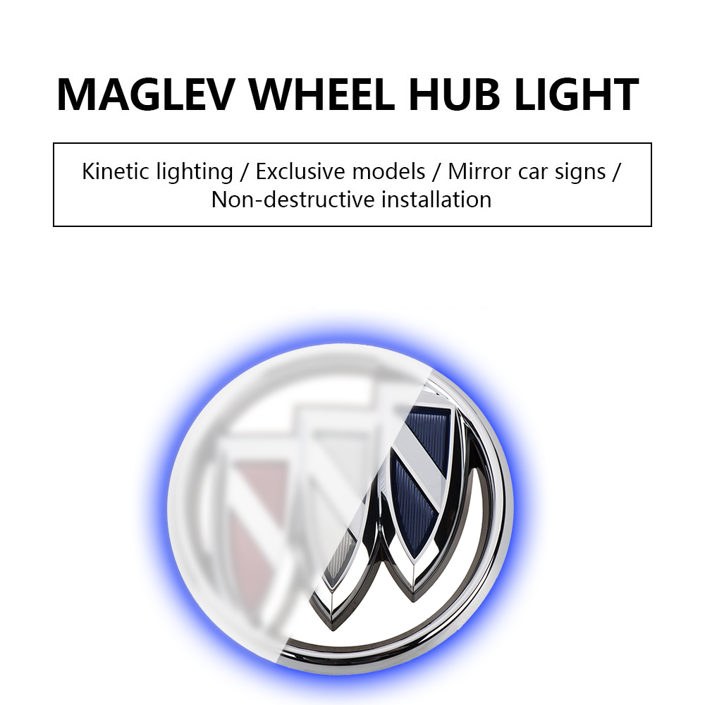 🔥Magnetic Suspension LED Floating Wheel Cap 2022 Version 1PC