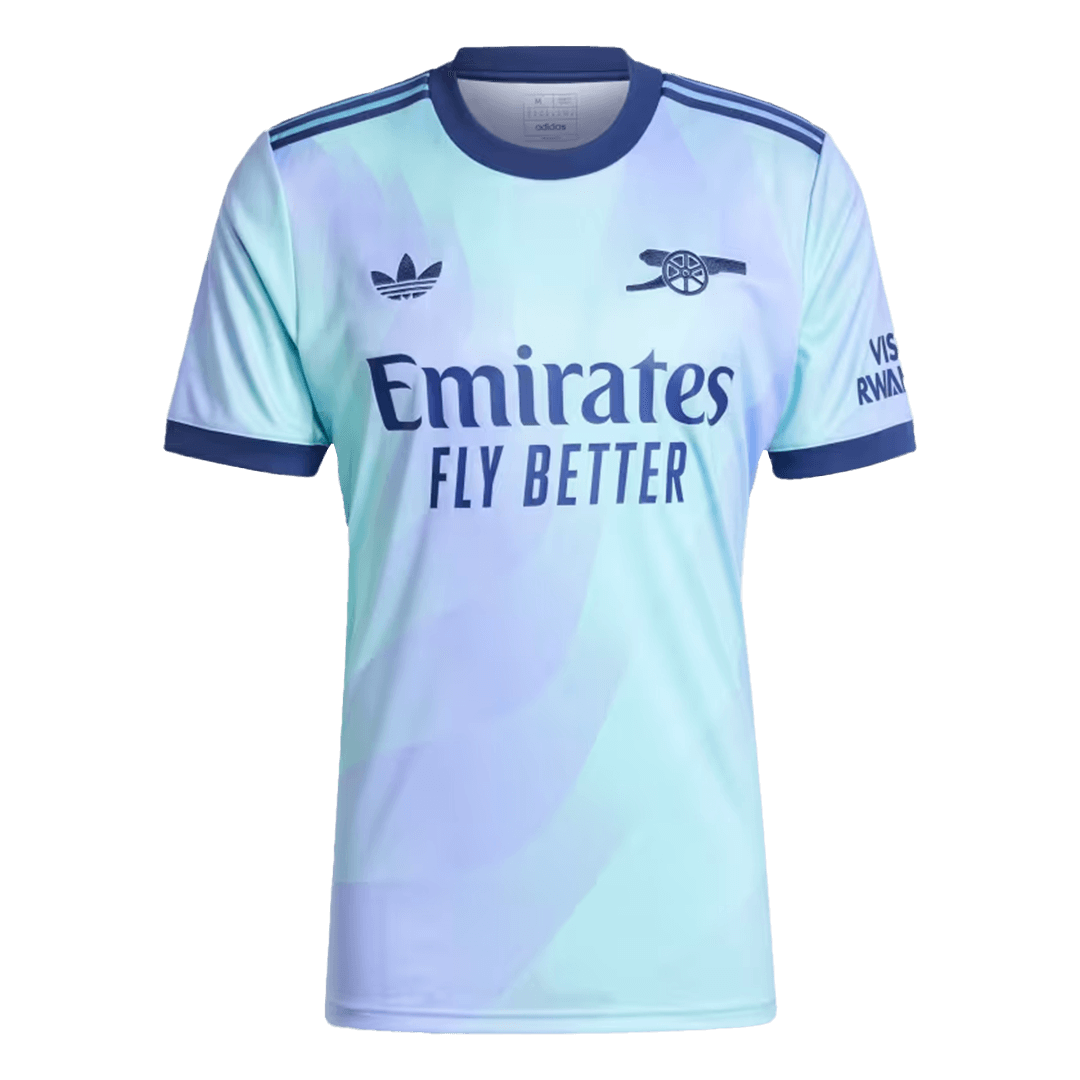 SAKA #7 Arsenal Third Away Football Shirt 2024/25