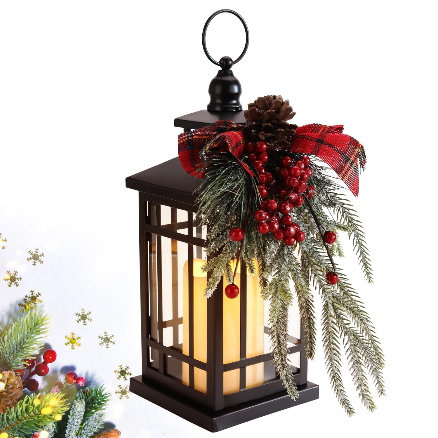Christmas Decorations - Outdoor Hanging Lanterns 🎄✨🏮❄️