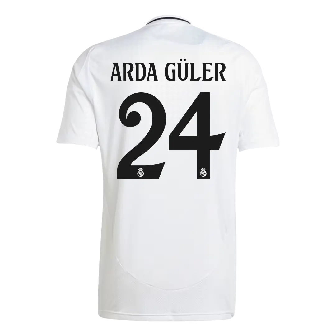 Real Madrid Arda Güler #24 Home Football Shirt 2024/25