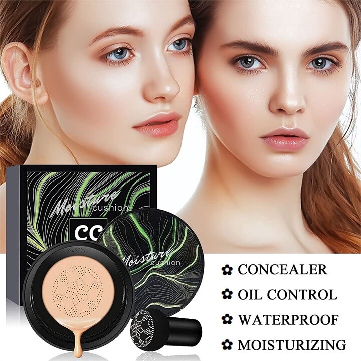 (🎃Early-Halloween Hot Sale-48%OFF)Mushroom Head Air Cushion CC Cream