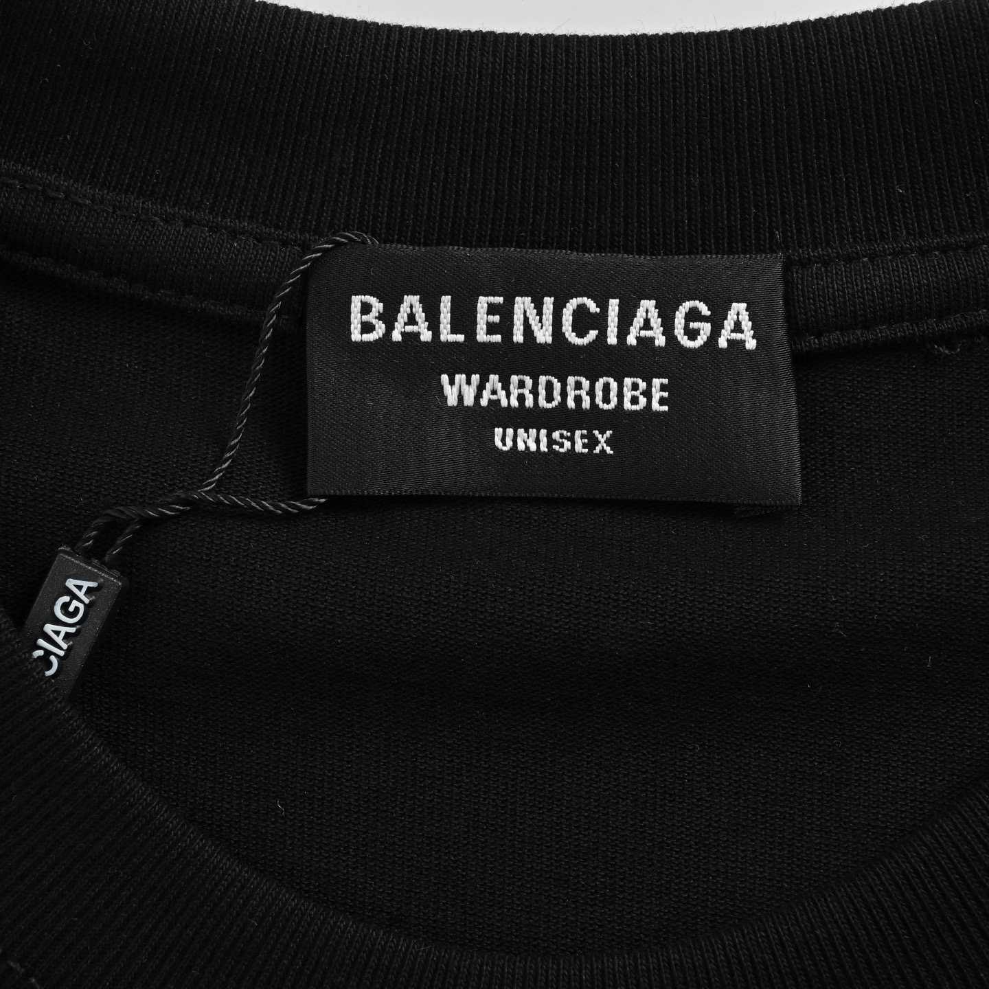 Balenciaga 25ss 3M printed lettering logo short sleeve