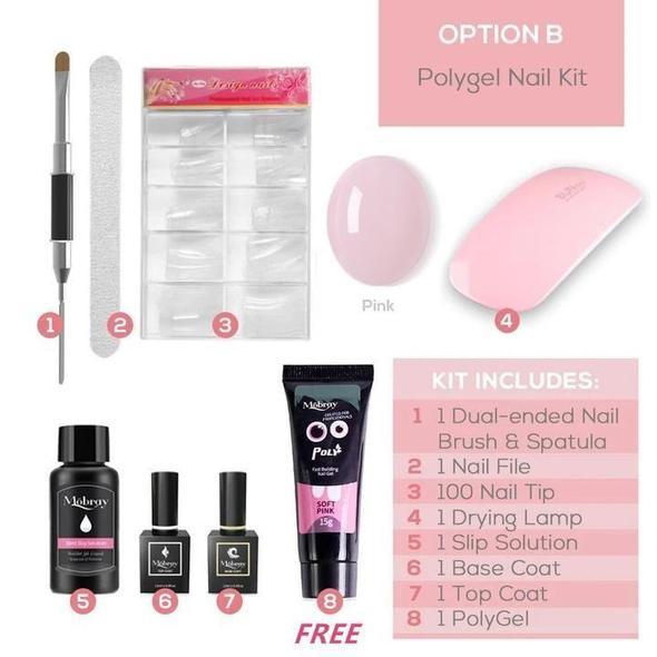 ✨Today's special - Private salon-PolyGel Nail Kit