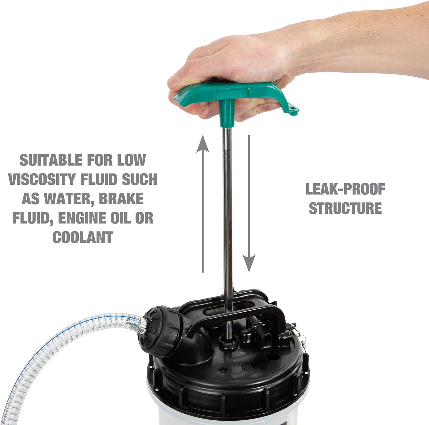 OEMTOOLS Manual Fluid Extractor 9.5L Oil Extractor Pump Transmission Fluid Pump