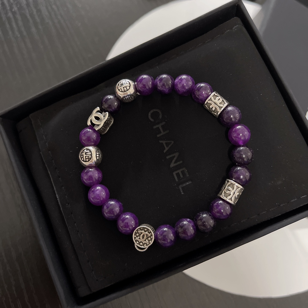 Chanel natural stone bracelet
