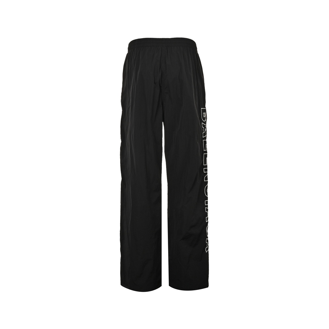 Balenciaga Embroidered Woven Nylon Trousers