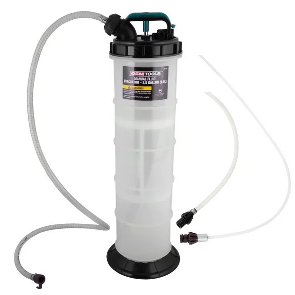 OEMTOOLS Manual Fluid Extractor 9.5L Oil Extractor Pump Transmission Fluid Pump