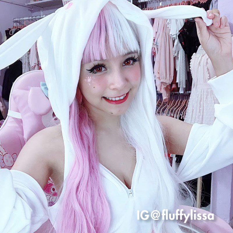 Cat Paw Bunny Ears Halter Lingerie Dress