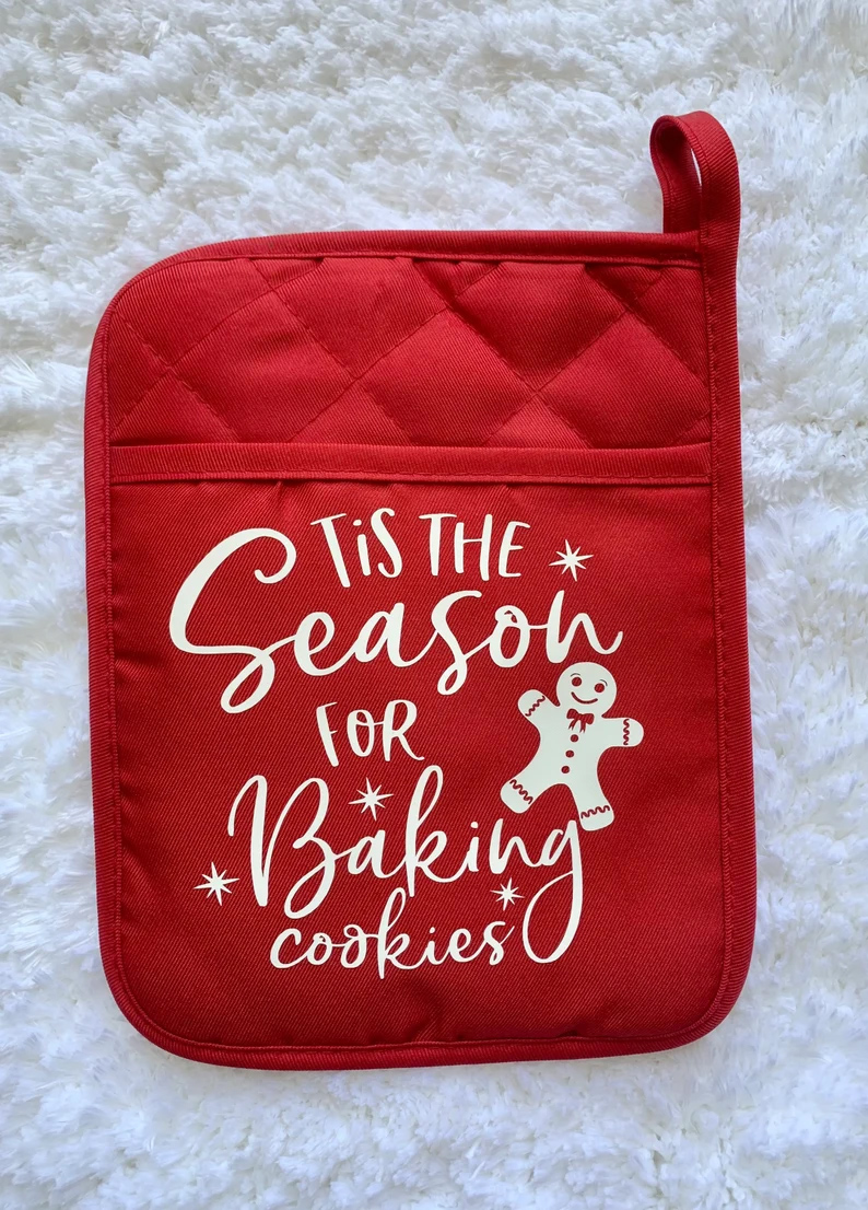 Christmas pot holder baking kit