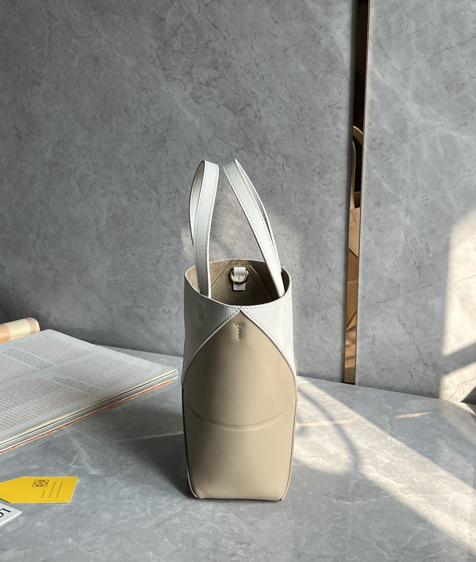 Loewe zzle fold series foldable tote bag 0695