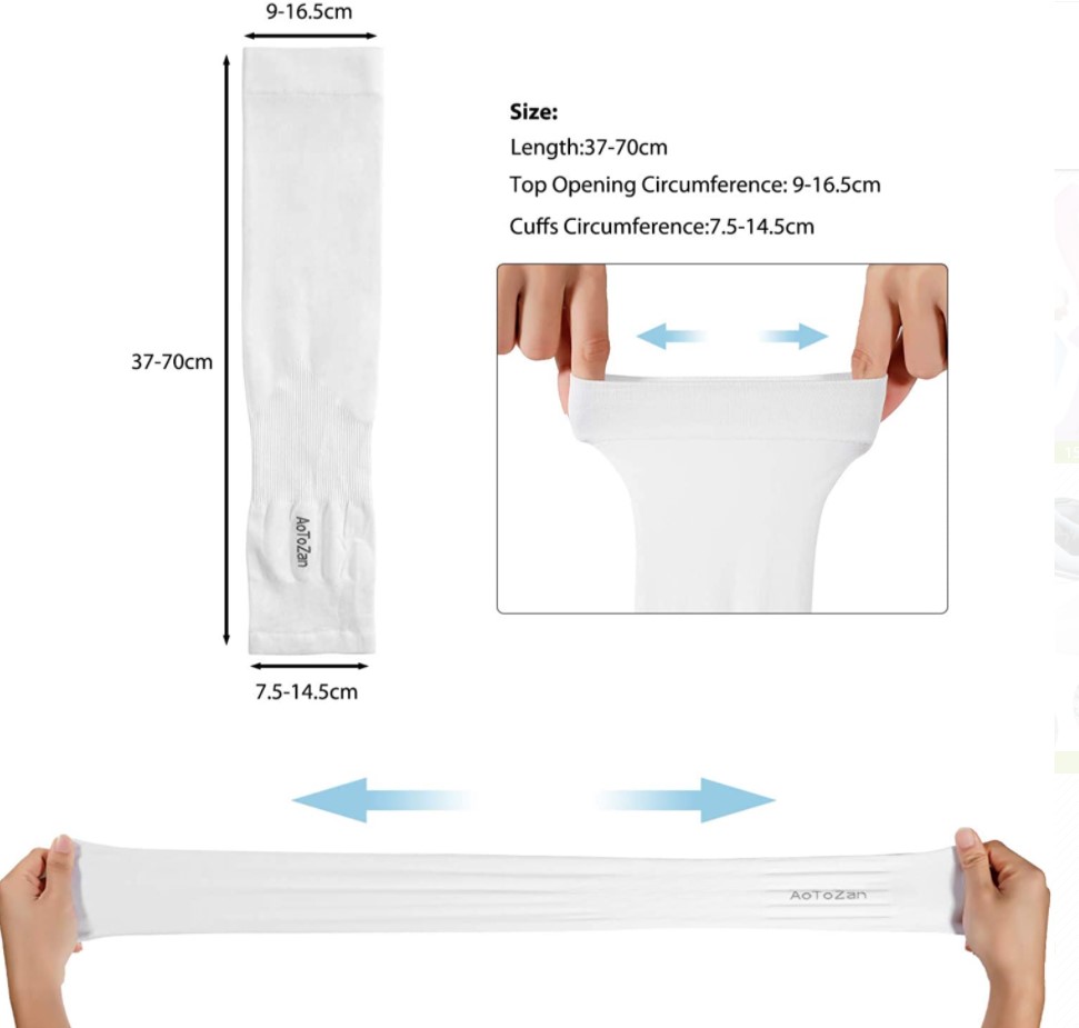 Summer Hot Sale 50% OFF - Arm Sleeve Summer Sunscreen UV Protection(A PAIR)（👍Buy 2 Get 1 Free)