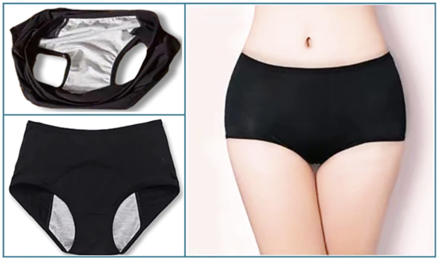 (🔥Summer Hot Sale-50% OFF)3Pcs/Set Menstrual Period Leak Proof Panties-Buy 2 Set Free Shipping