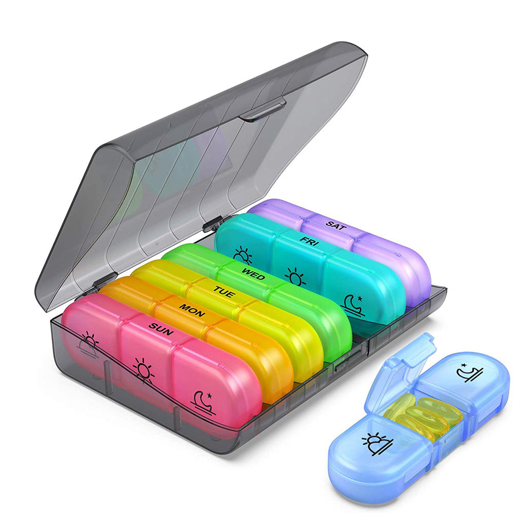 Morning, Midday & Evening Pill Organizer
