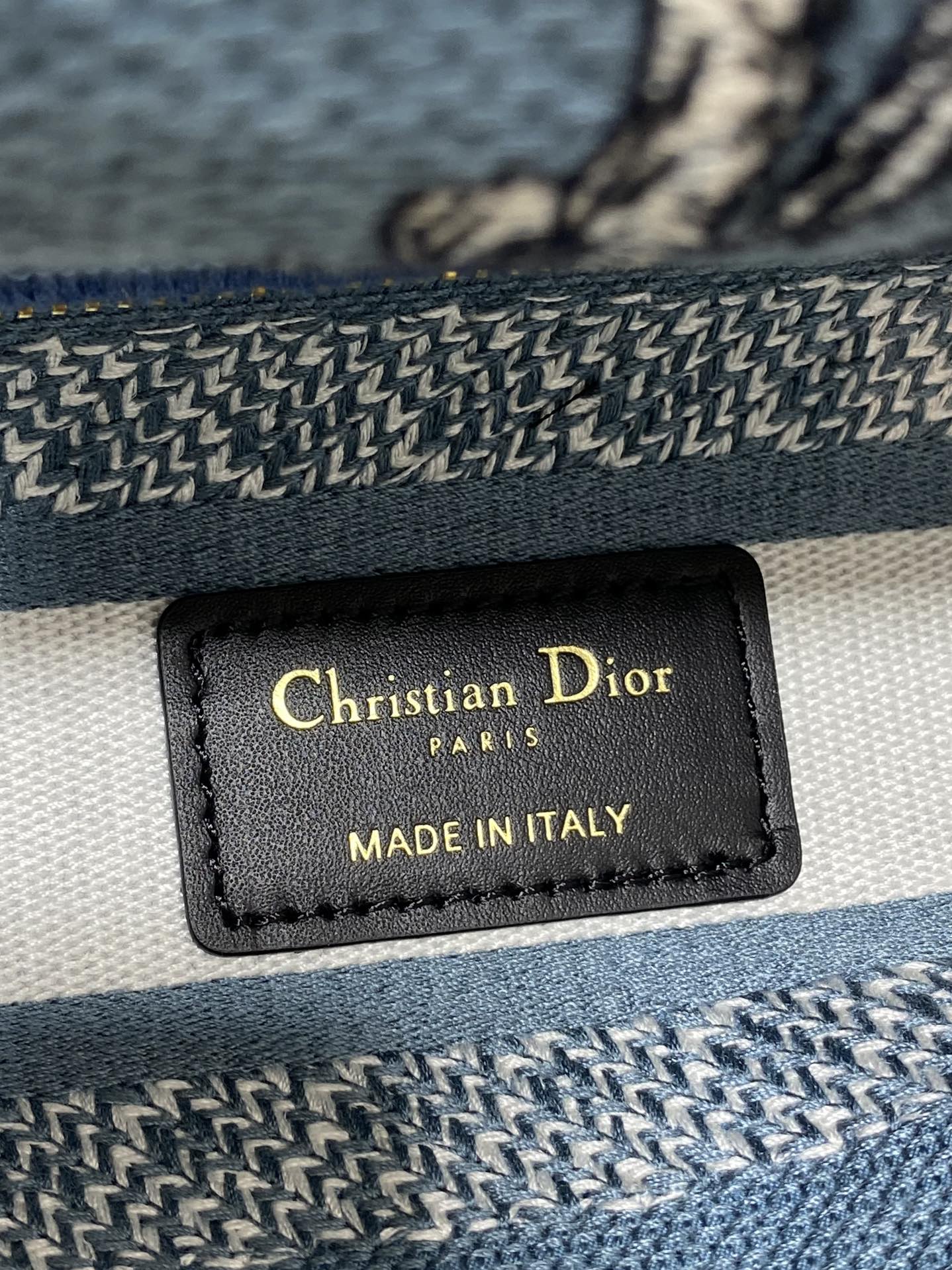 Dior Lady Summer Collection Embroidered Lady Bag