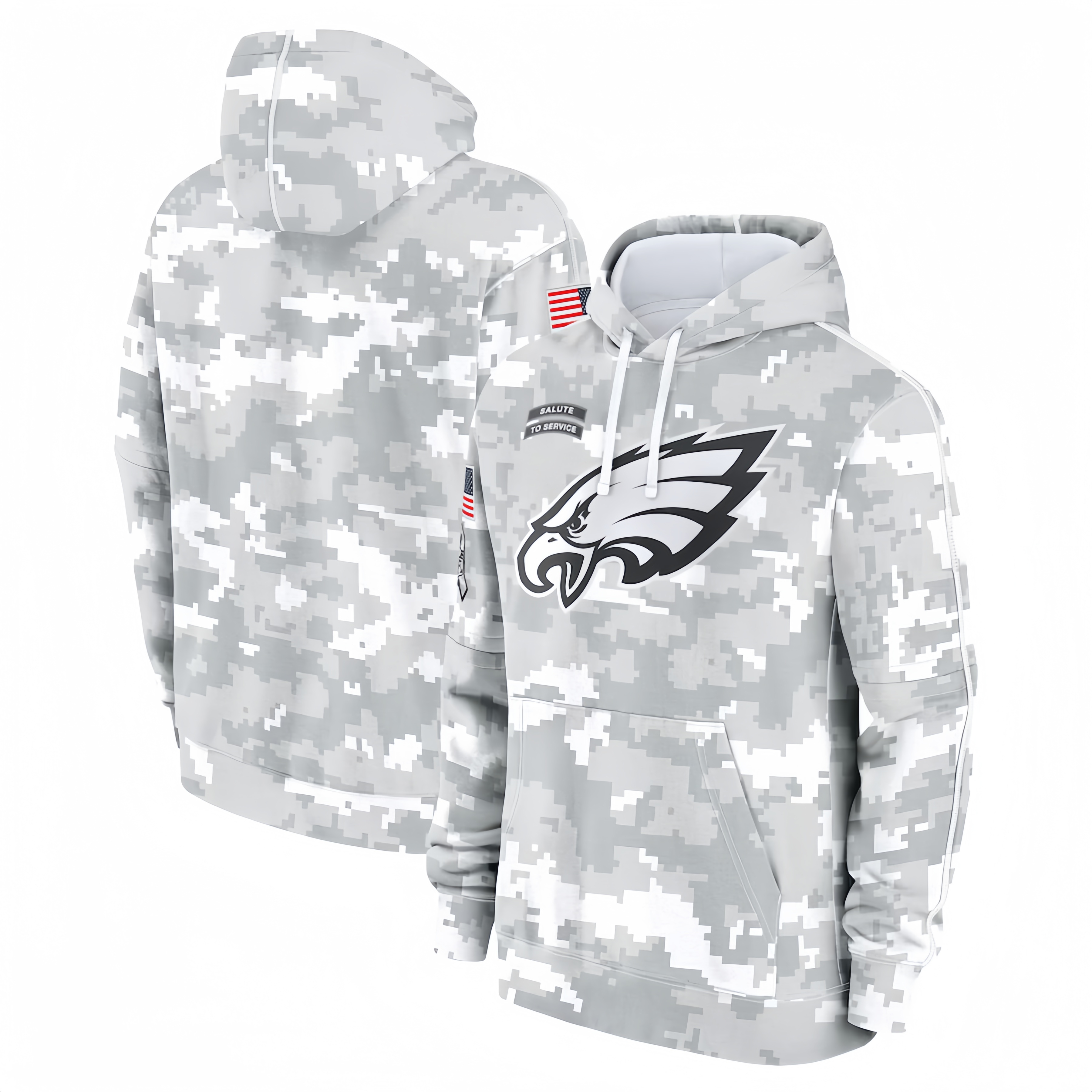 PHILADELPHIA EAGLES HEAVYWEIGHT HOODIE VETERAN01