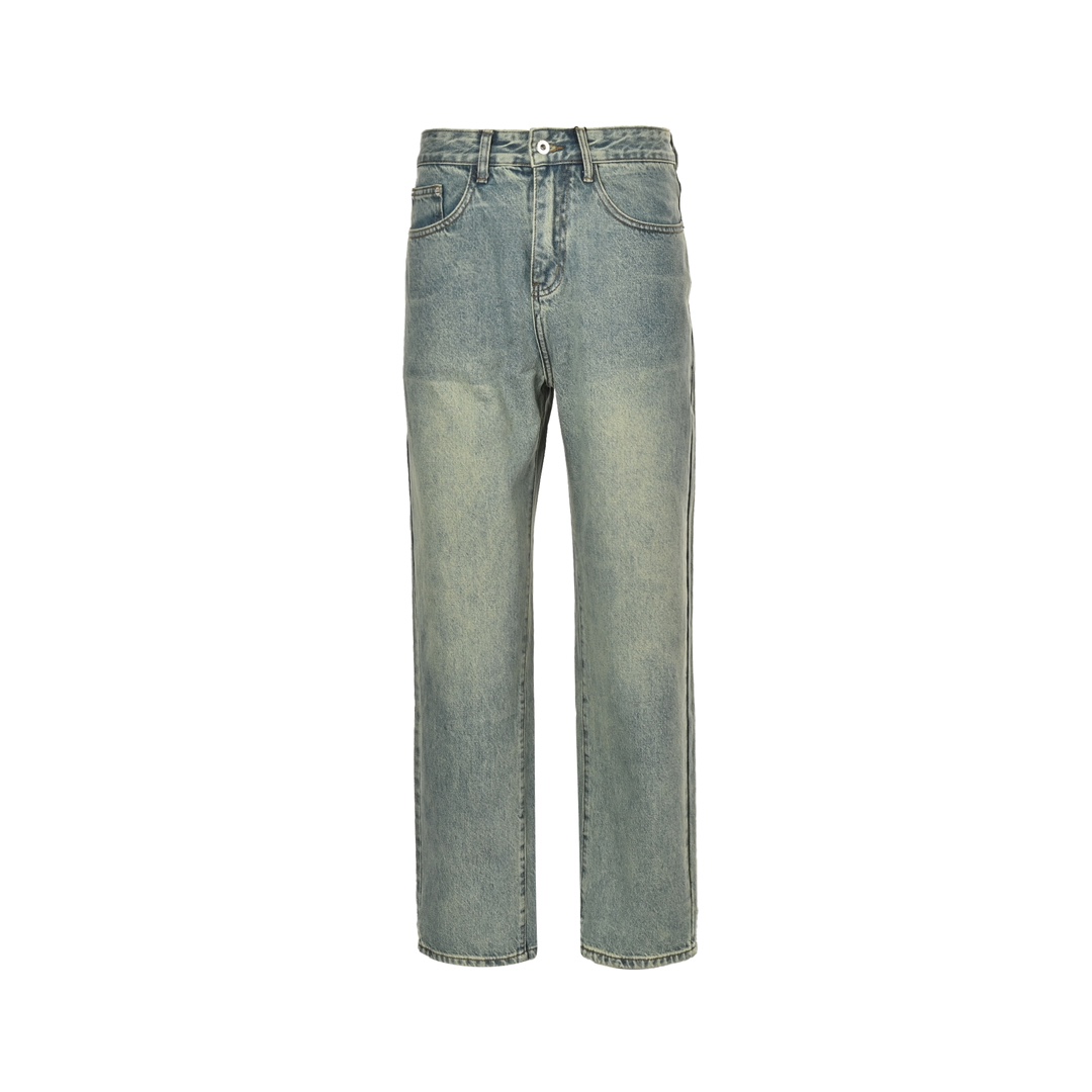 Loewe 24Fw solid color simple jeans