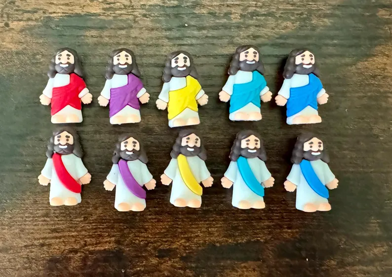 Little Jesus Pocket Cards for Church Party Favors