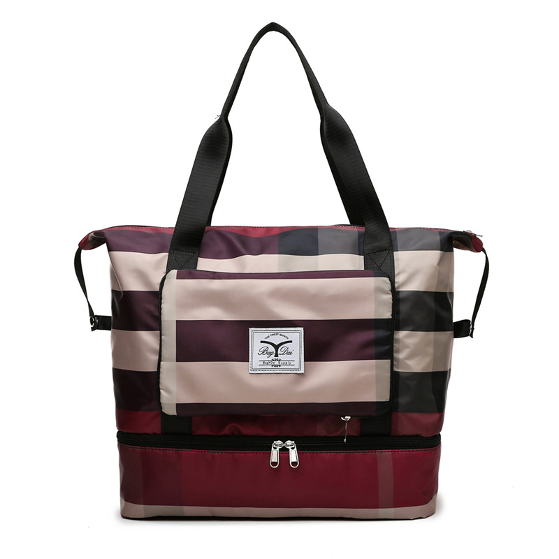 (🔥Last Day Promotion-SAVE 50% OFF) Summer/School opening Foldable Dry/Wet Separation Travel Bag-BUY 3 GET 15% OFF & FREE SHIPPING