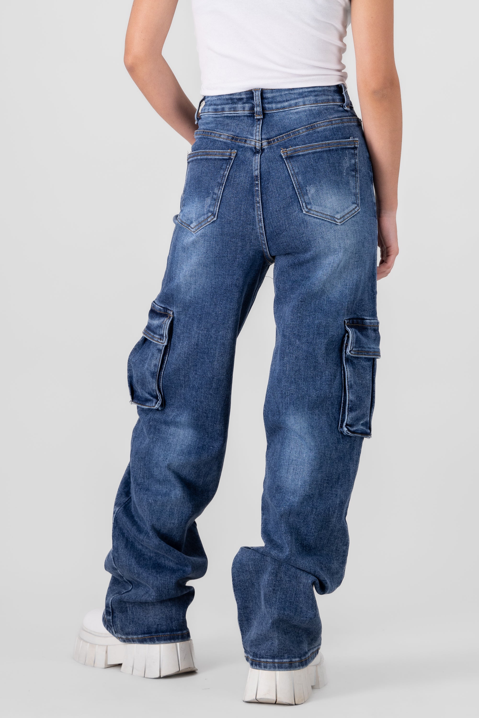 Cargo Jeans With Pockets