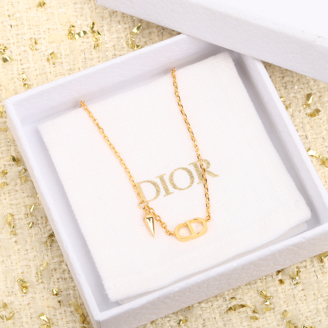 Dior CD chain necklace