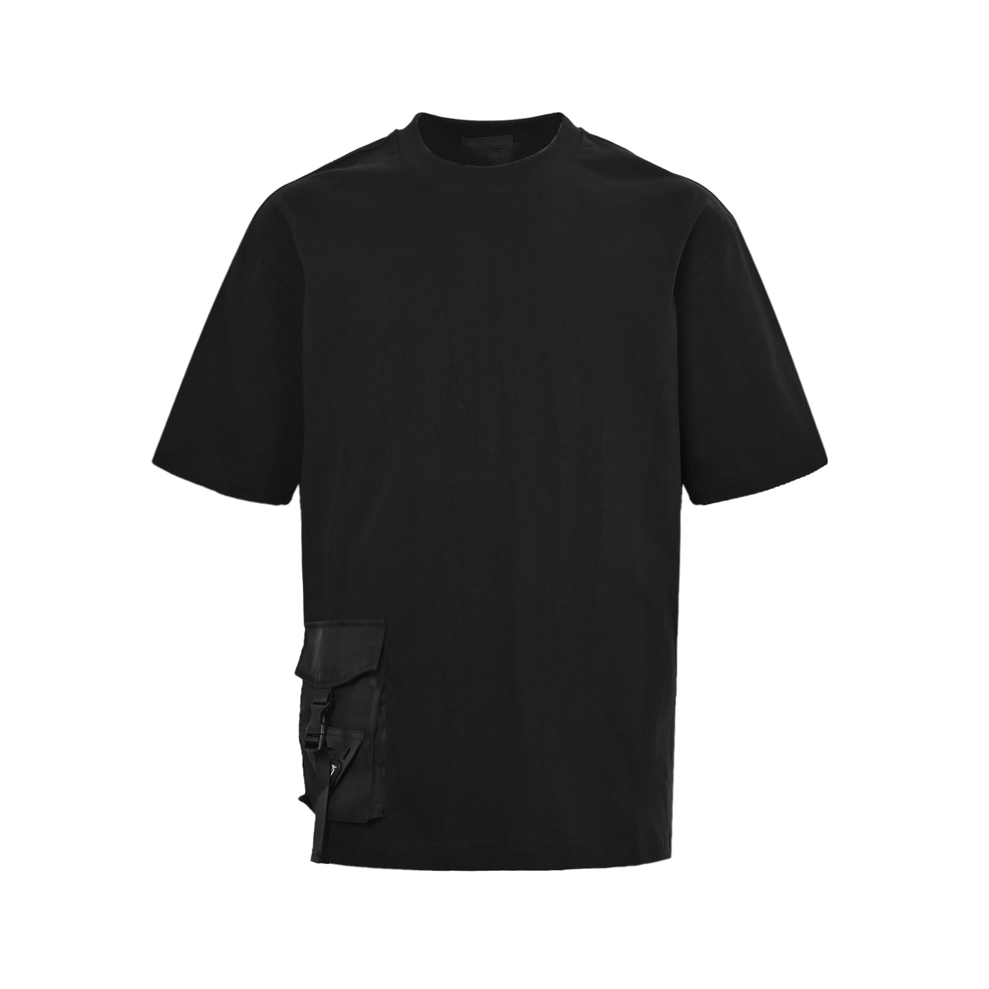 Prada 25ss hem nylon pocket short sleeve