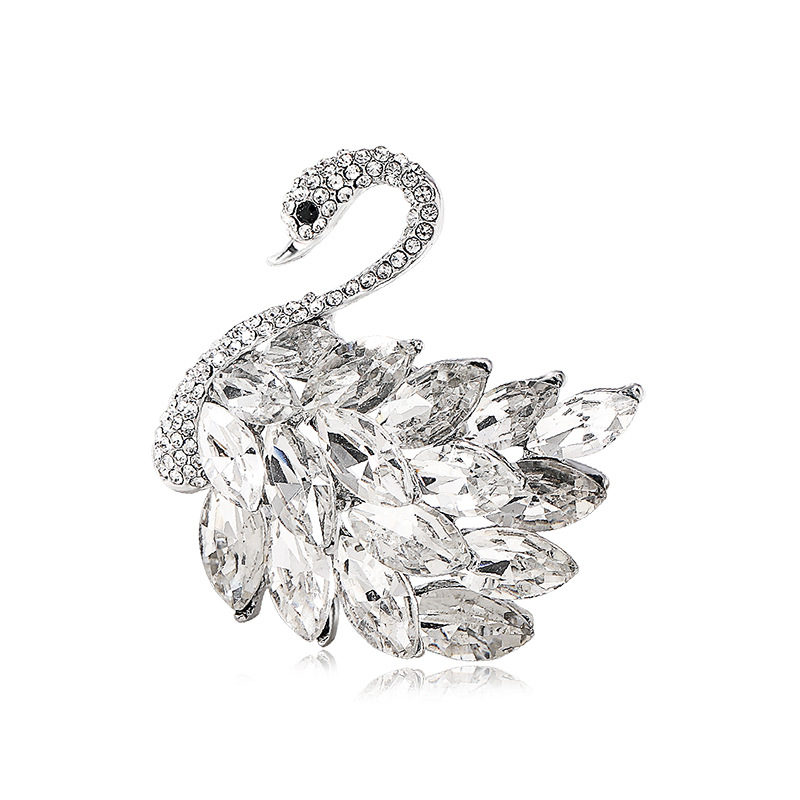 🎄🎅 Early Christmas Sale 80% OFF - Elegant Vintage Crystal Swan Brooch 🔥 Buy 3 items and save 10% off & Free Shipping