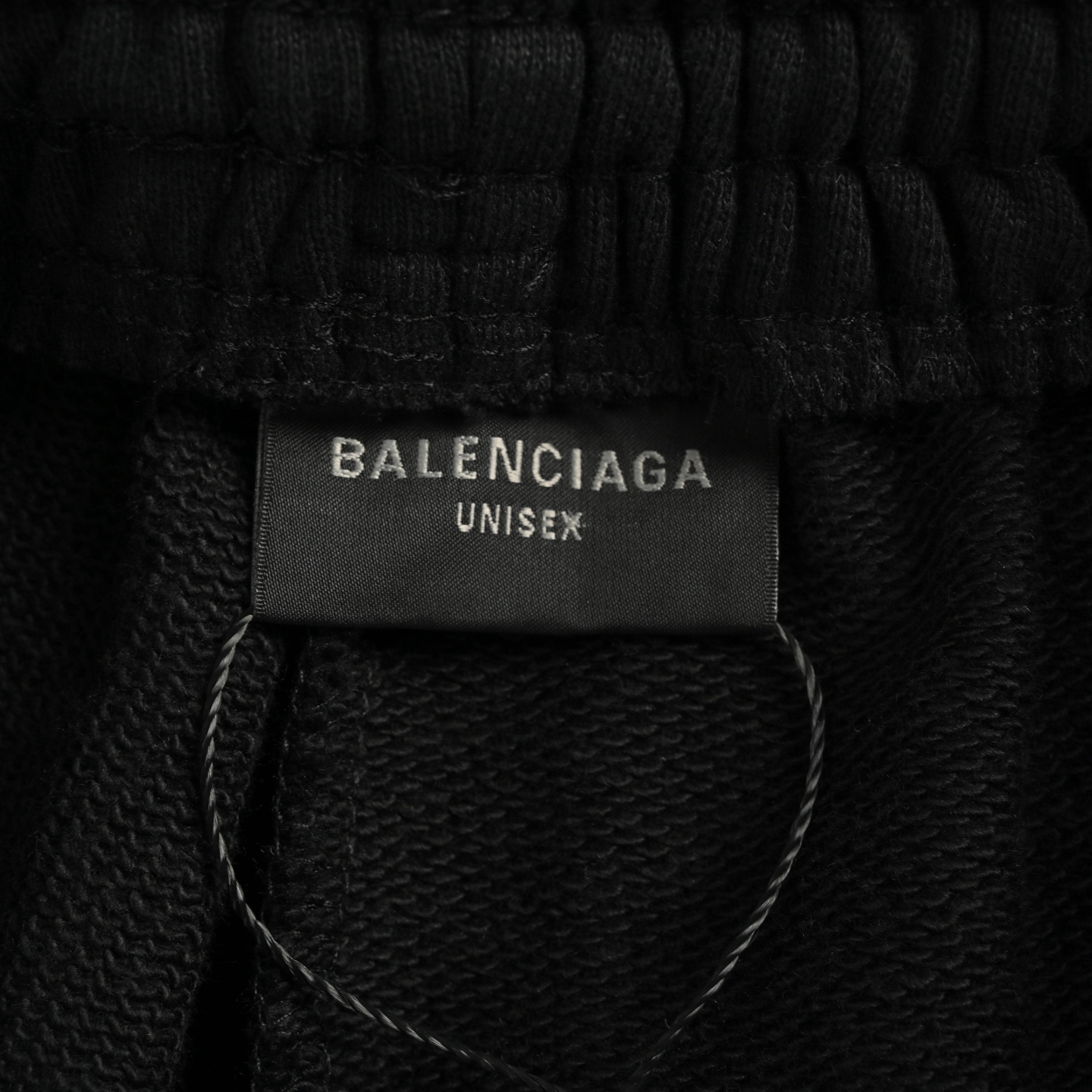 Balenciaga 25ss Parisian embroidered shorts with double B capital letters