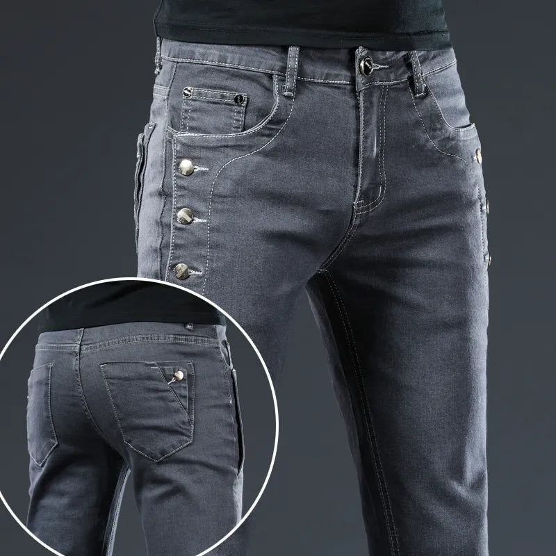 New Men's Slim Fit Denim Jeans
