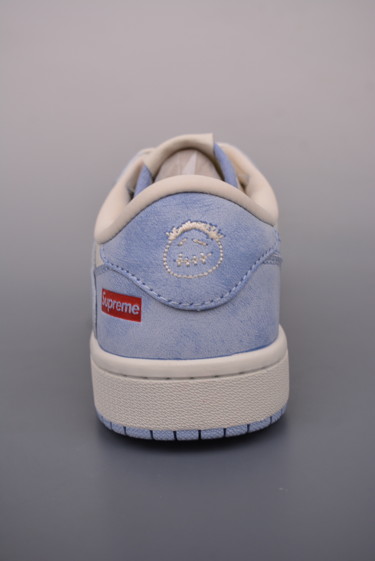 Supreme x Travis Scott x Air Jordan 1 Low OG SP Light Blue and White CH6336-010