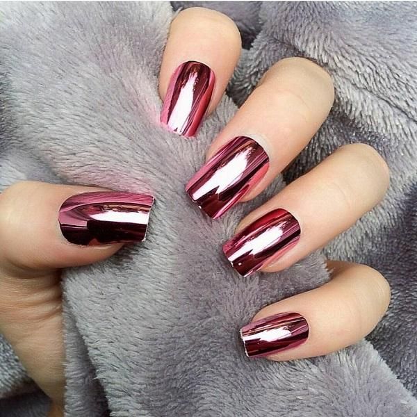 2025 Glamorous Chrome Metallic Mirror Nail Polish