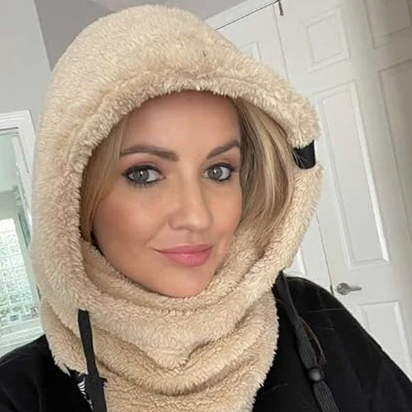 HOT SALE🔥Sherpa Hood Ski Mask
