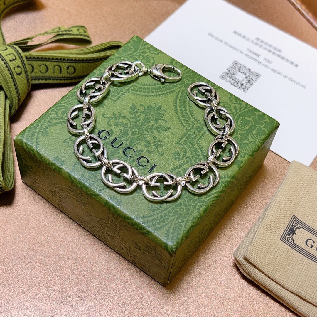 Gucci GG chain vintage bracelet