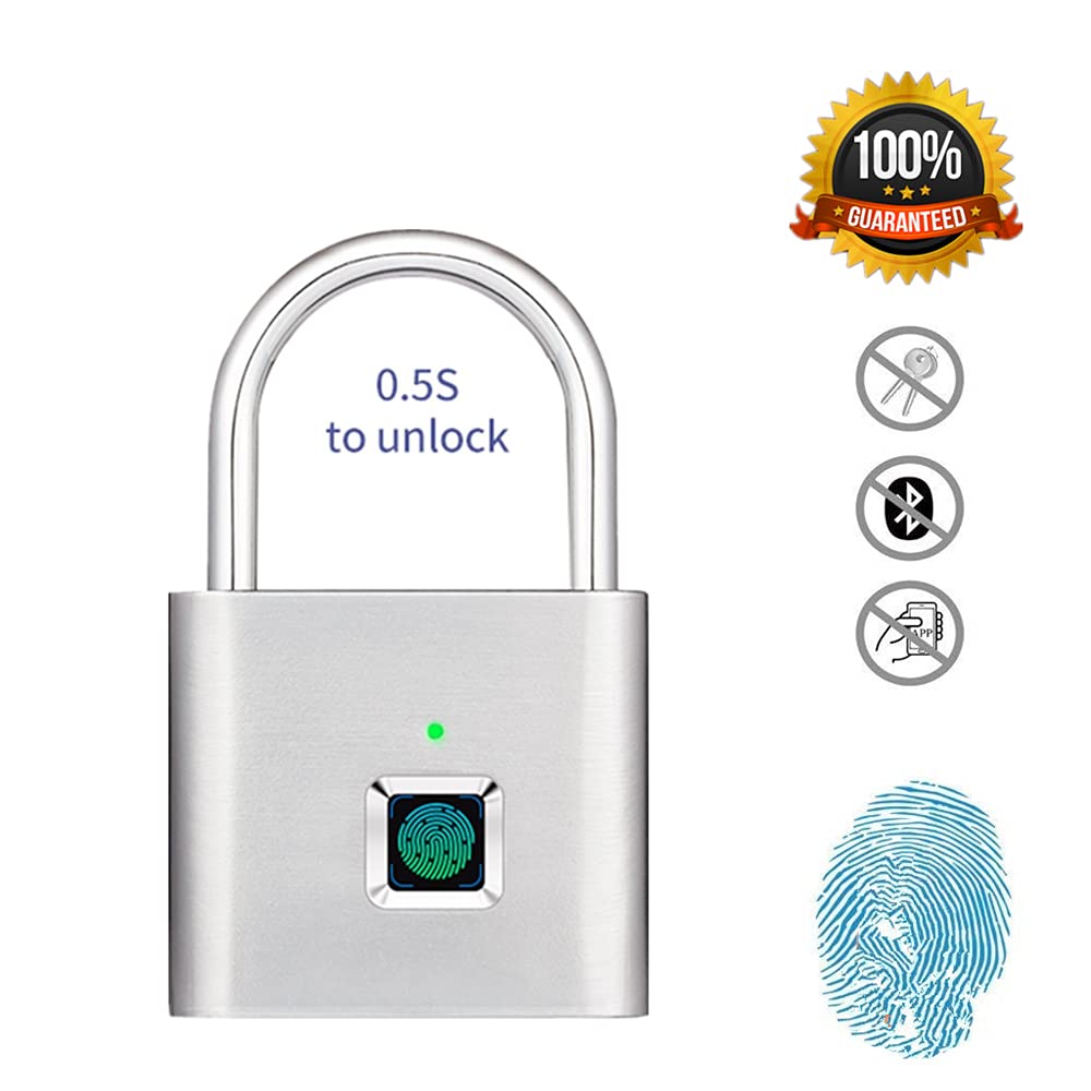 🔒mini smart fingerprint padlock🔒(BUY 2 FREE SHIPPING)