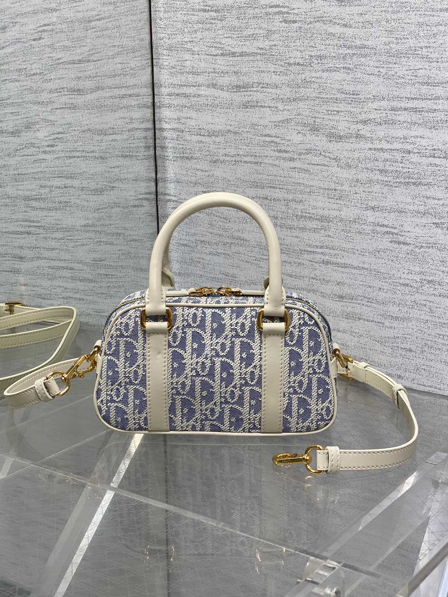 Dior D-Vibe Small Bowling Bag