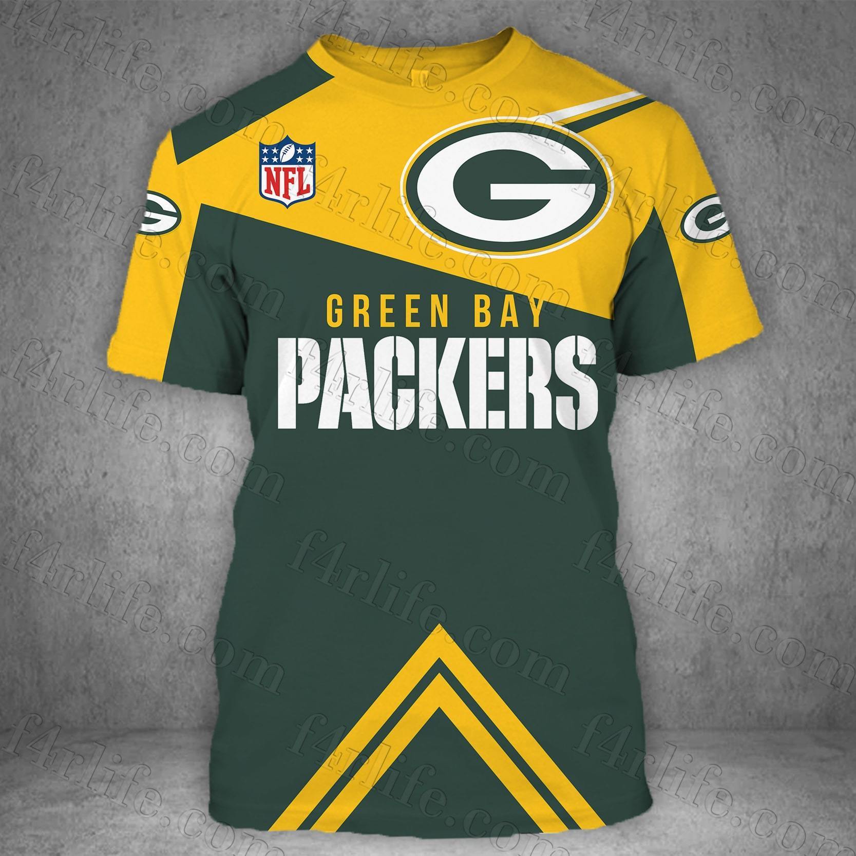 GREEN BAY PACKERS LOVE HOODIE 3D VIP 4