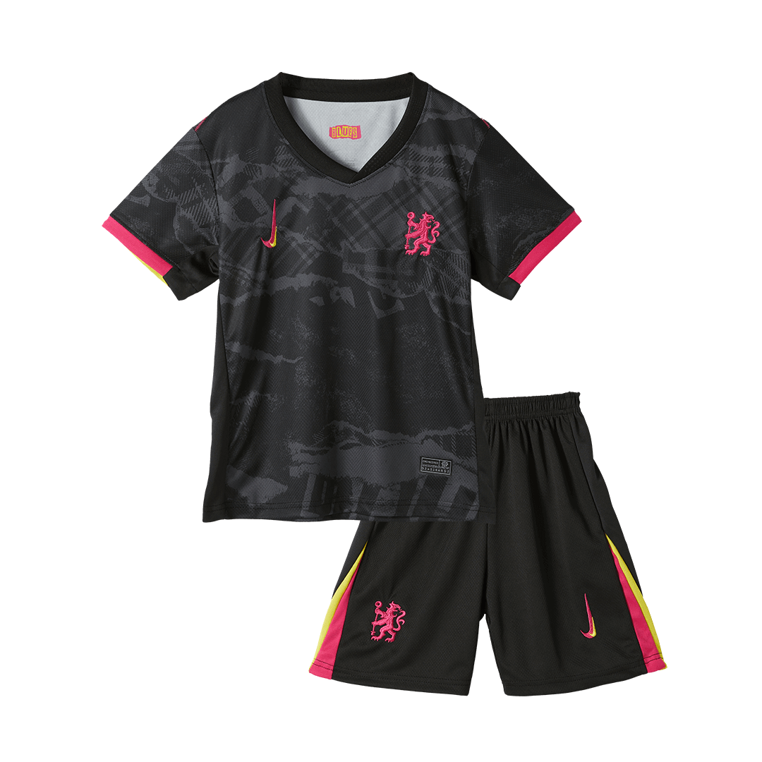 Chelsea third away kids football shirt (shirt + shorts) 2024/25