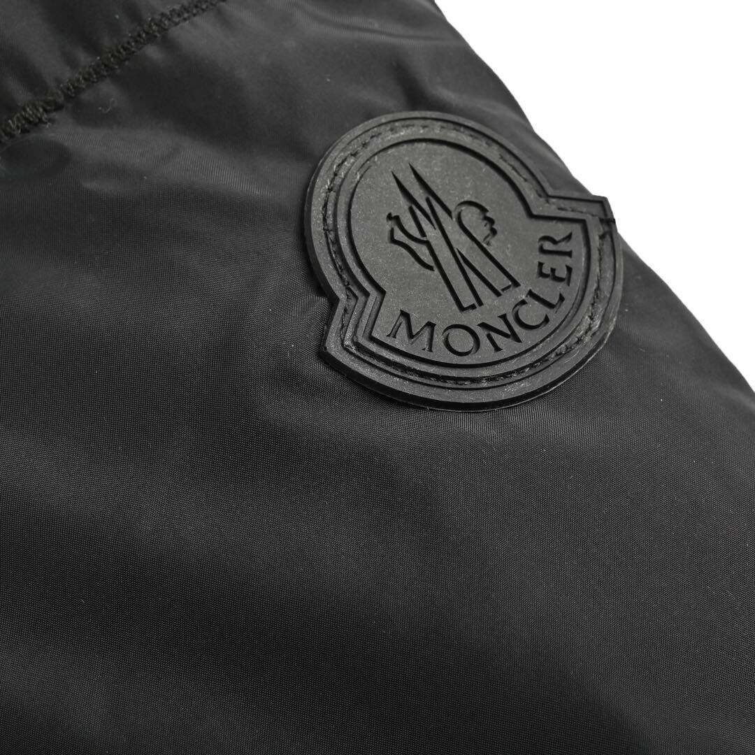 Moncler side panel hooded down jacket