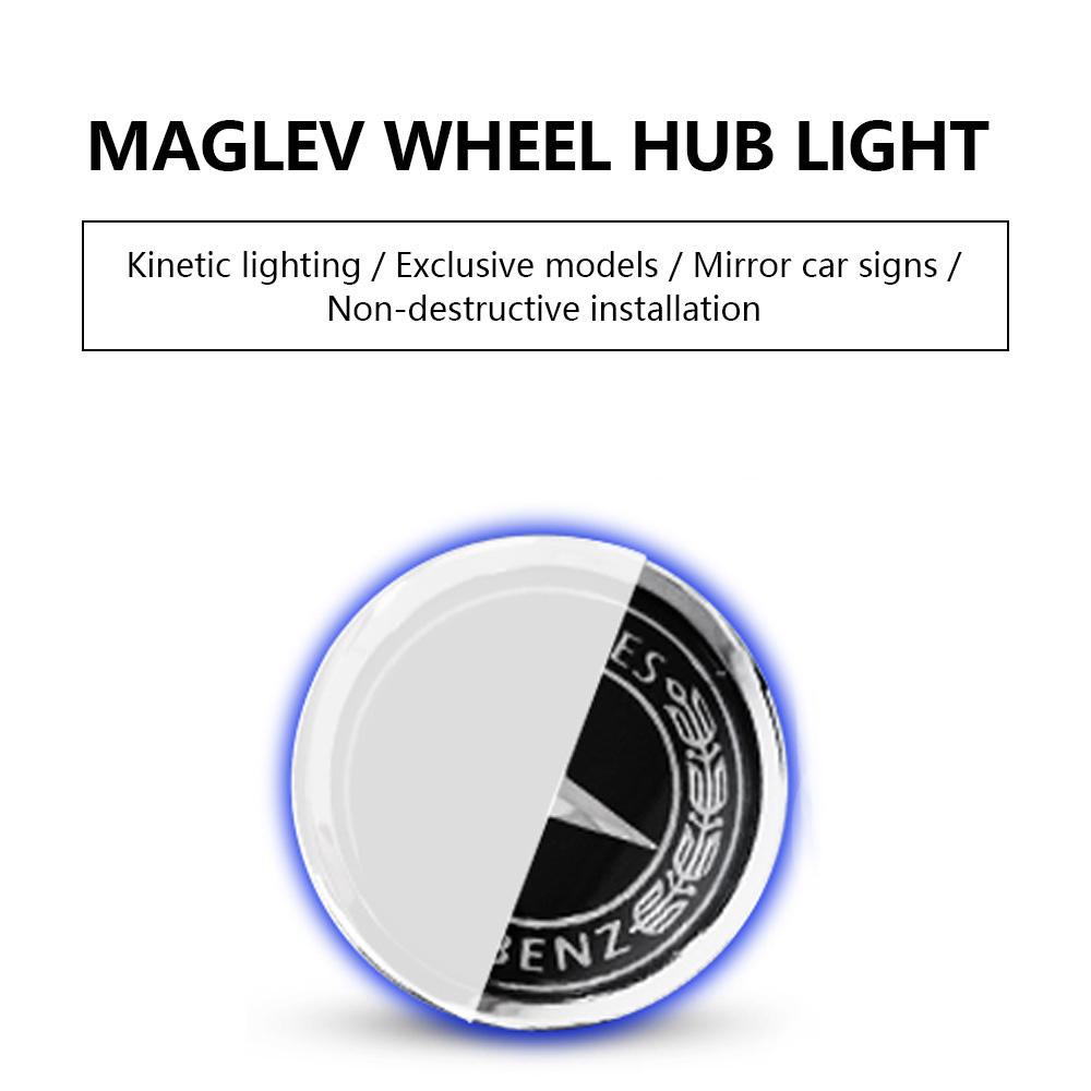 🔥Magnetic Suspension LED Floating Wheel Cap 2022 Version 1PC