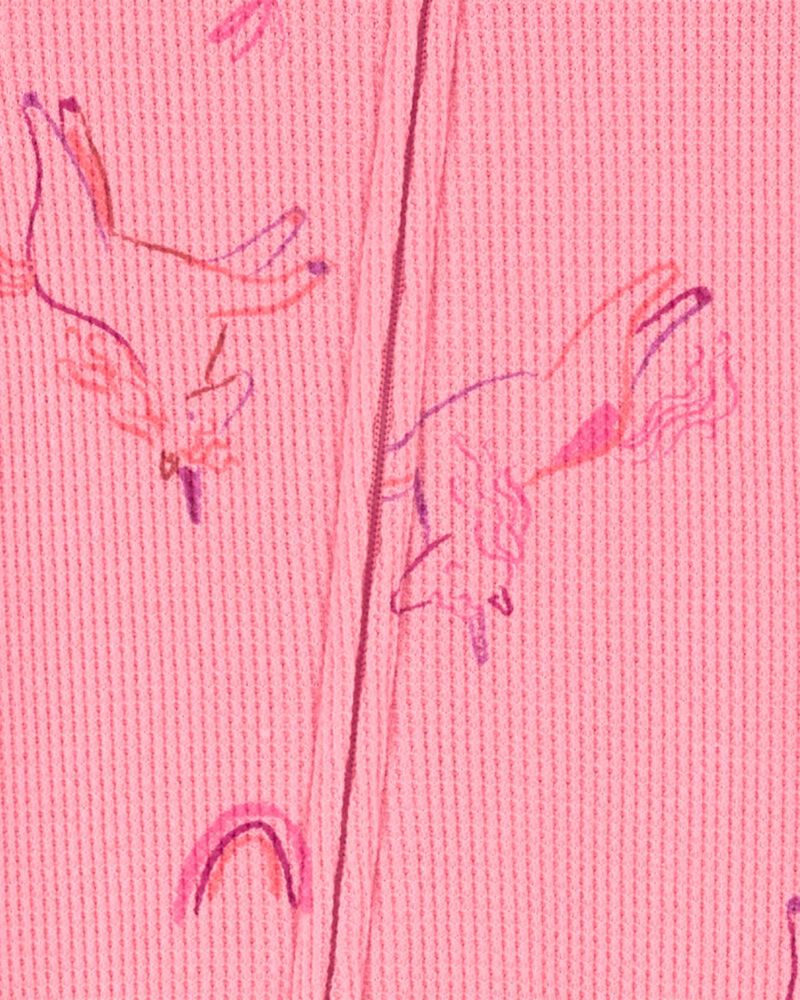 Carter's 1-Piece Unicorn Thermal Footie Pyjamas