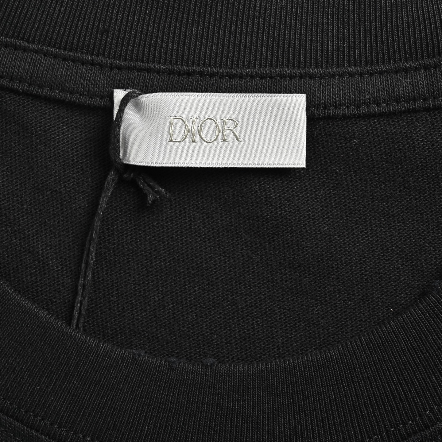 Dior 25ss towel embroidery letter short sleeve