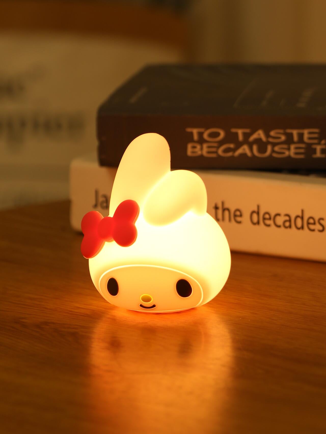 Sanrio Cute Silicone Night Light Lamp for Kids LED Lamp Kids Bedroom Decor as Xmas Birthday Gifts for Boys Girls