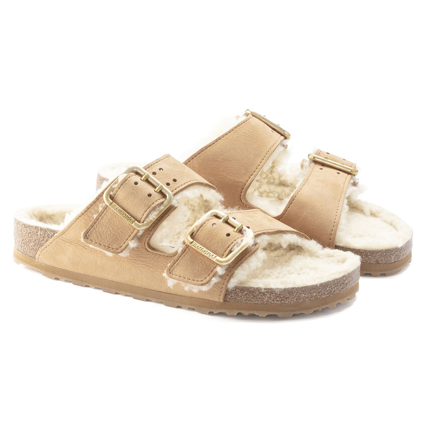 Arizona Bold Shearling Nubuck Leather B-40158