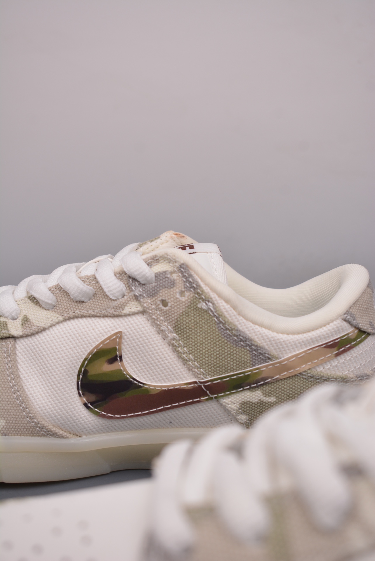 A Bathing Ape Bape x Nike SB Dunk Low Bape Beige Gray JH8040-941