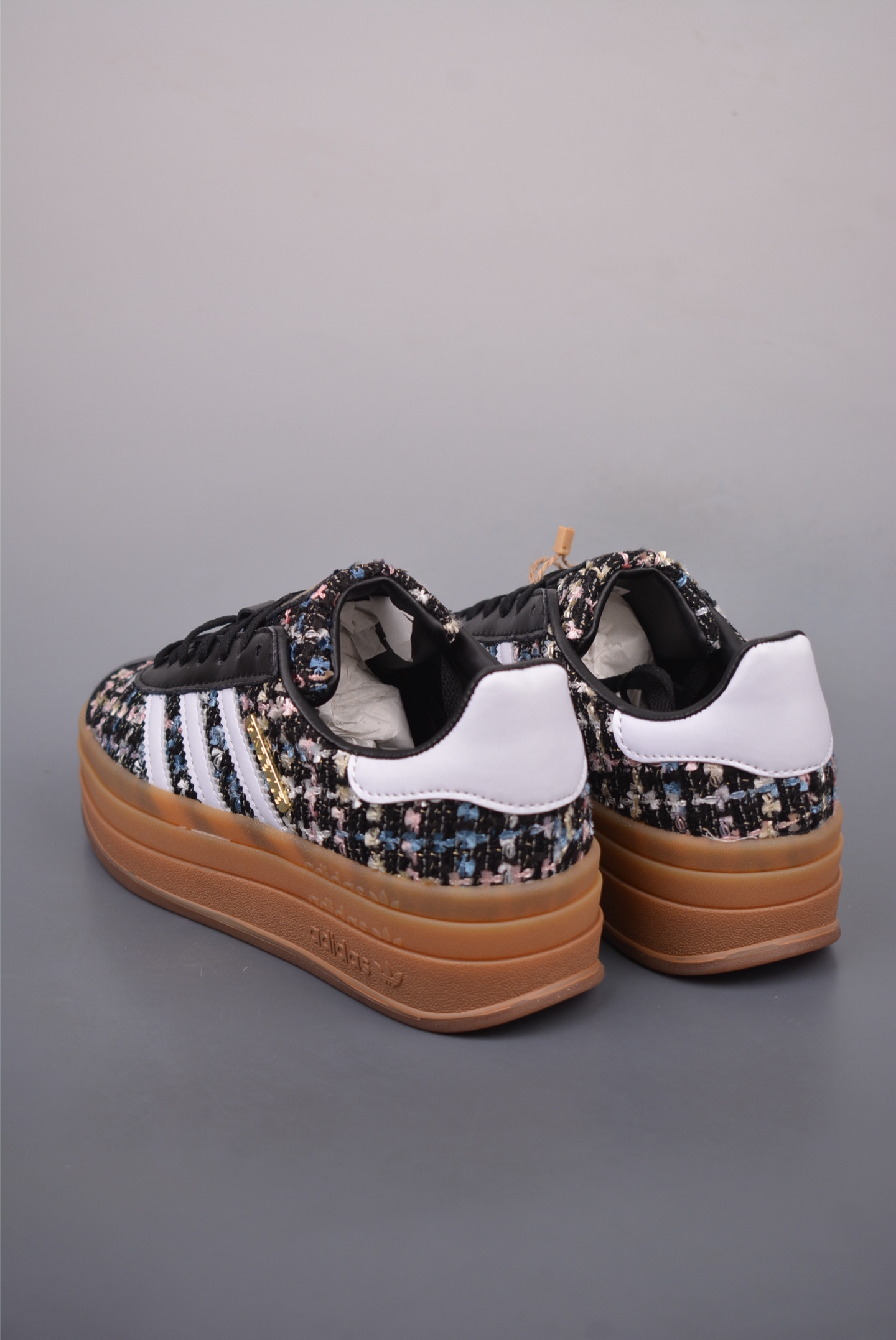 Adidas Originals Gazelle Bold W Black Floral JR5672