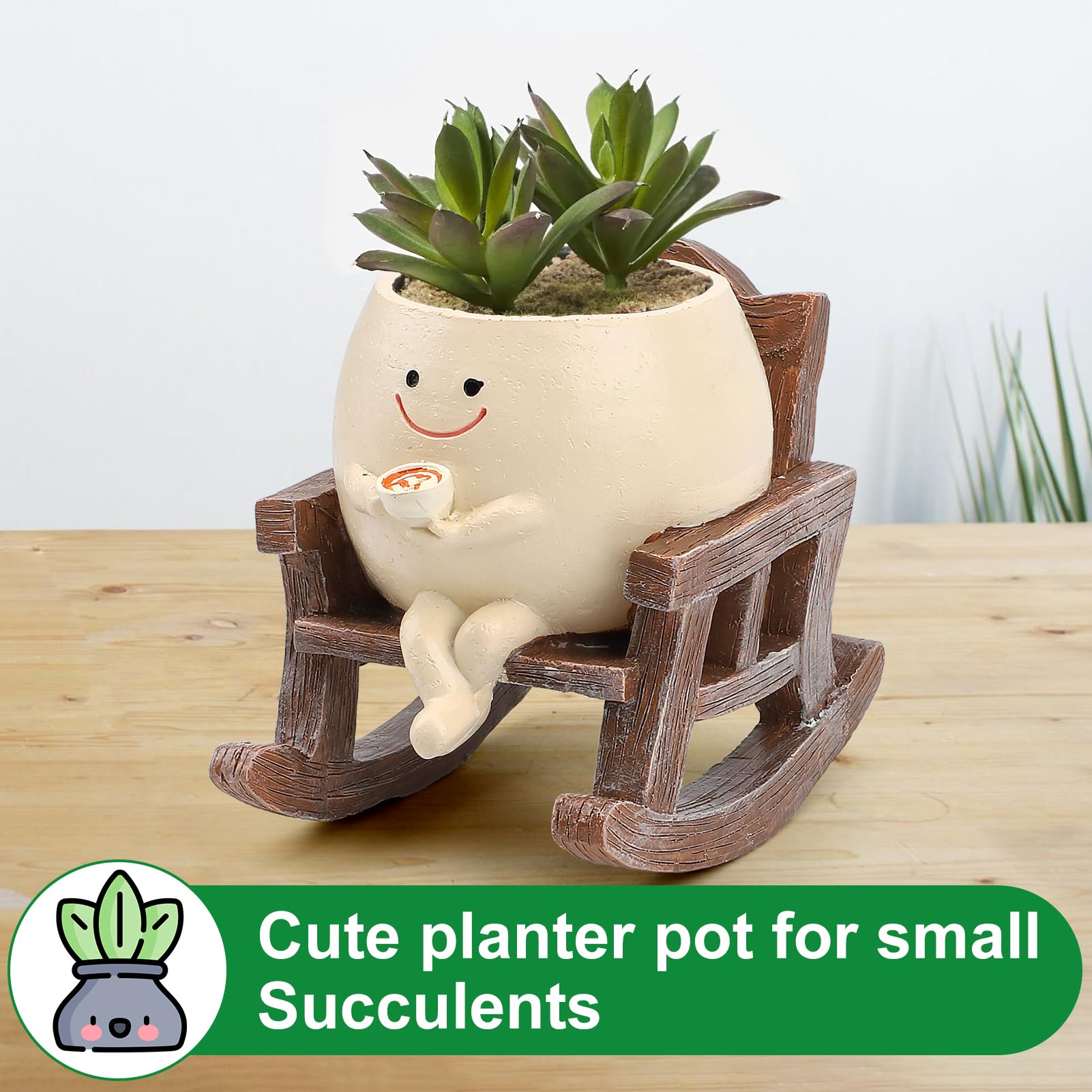 🔥ON SALE🔥Cute Resin Flower Pot🌱