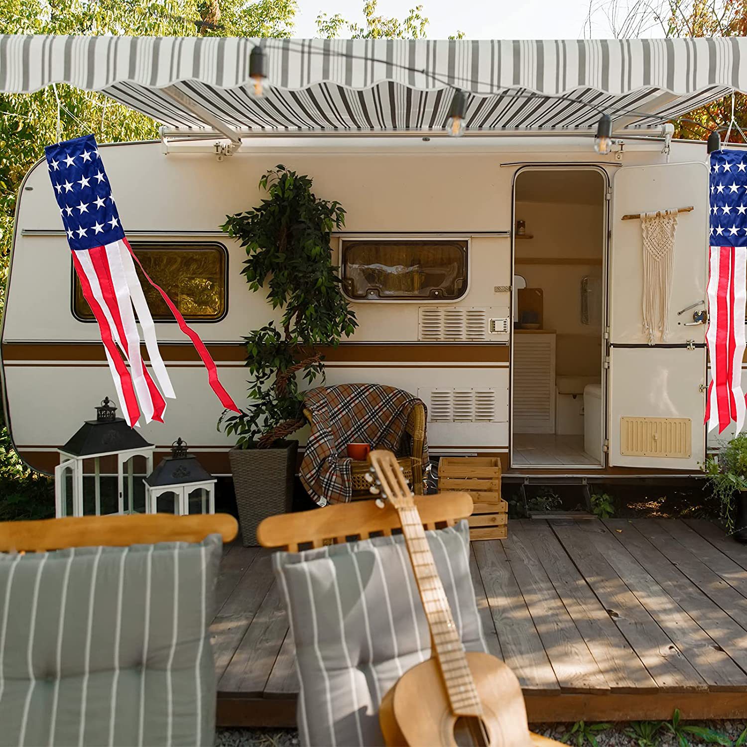 (🔥Last Day 60% OFF)-American Flag Wind Vane
