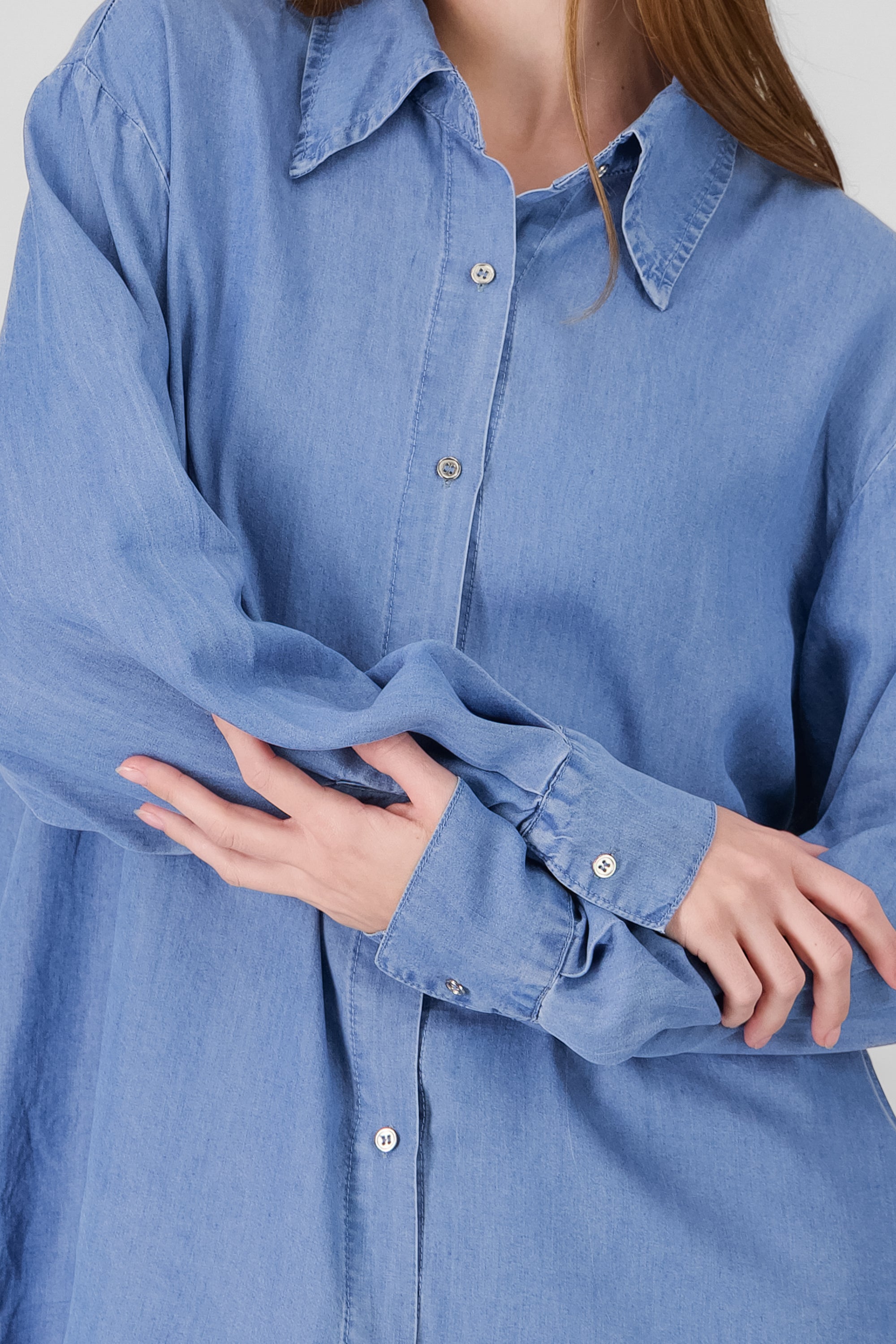 Denim Oversized Shirt