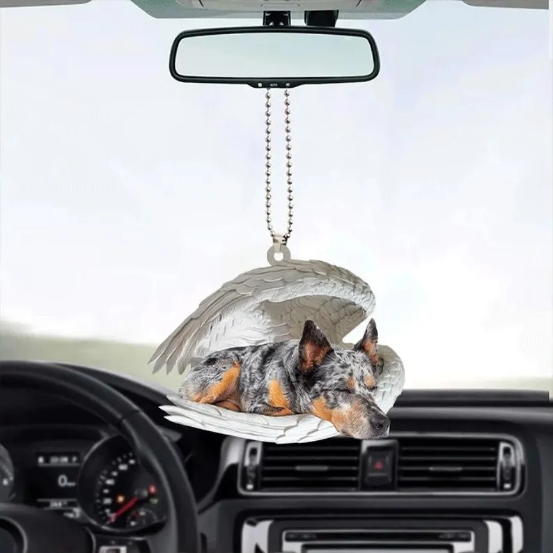 Dog Sleeping Angel Ornament | Dog Lovers Gift